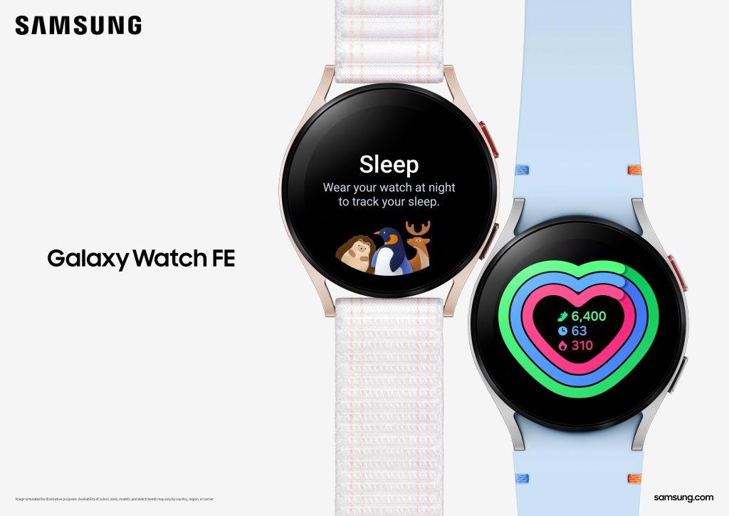 三星進軍入門智慧手錶市場 Galaxy Watch FE全方位智慧新夥伴登場