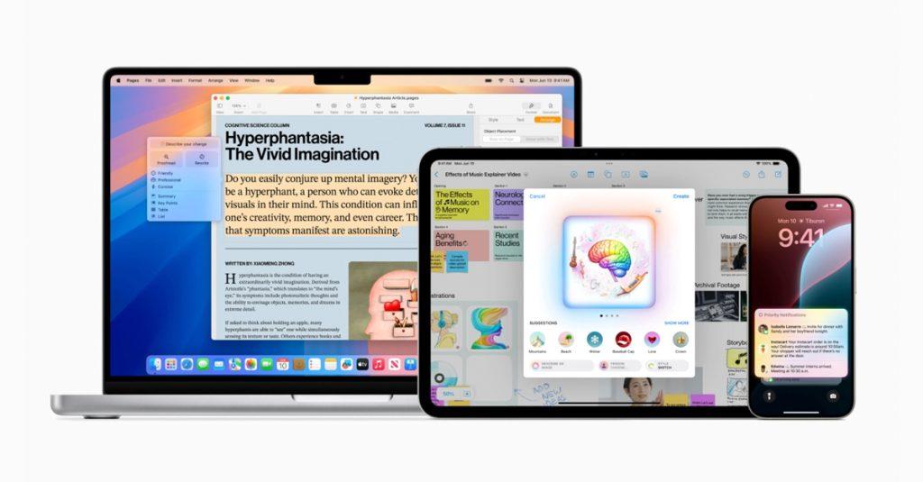 Apple Intelligence 是一款適用於 iPhone、iPad 和 Mac 的個人智慧系統。