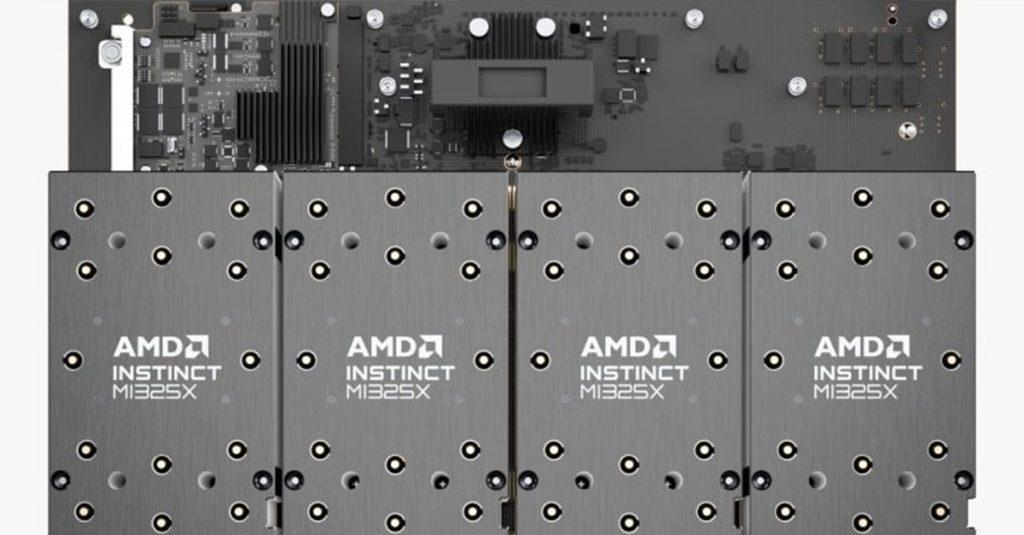 超微半導體（AMD）推出全新Instinct MI325X加速器，與輝達Blackwell晶片較勁。