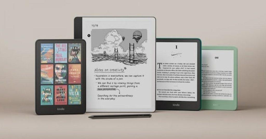 亞馬遜宣布推出首款彩色Kindle電子閱讀器。（圖／取自Amazon）