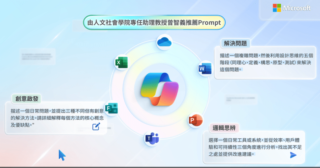 曾智義老師針對3大要點推薦使用Prompt。