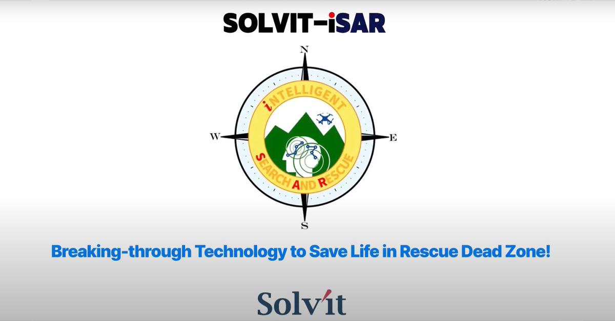 南韓知名科技公司Solvit System推出一款以AI技術為基礎的創新搜救系統iSAR。