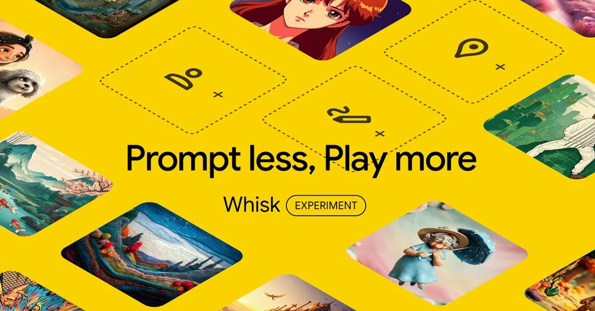 Google推出全新AI圖片生成工具Whisk和影片生成工具Veo 2。