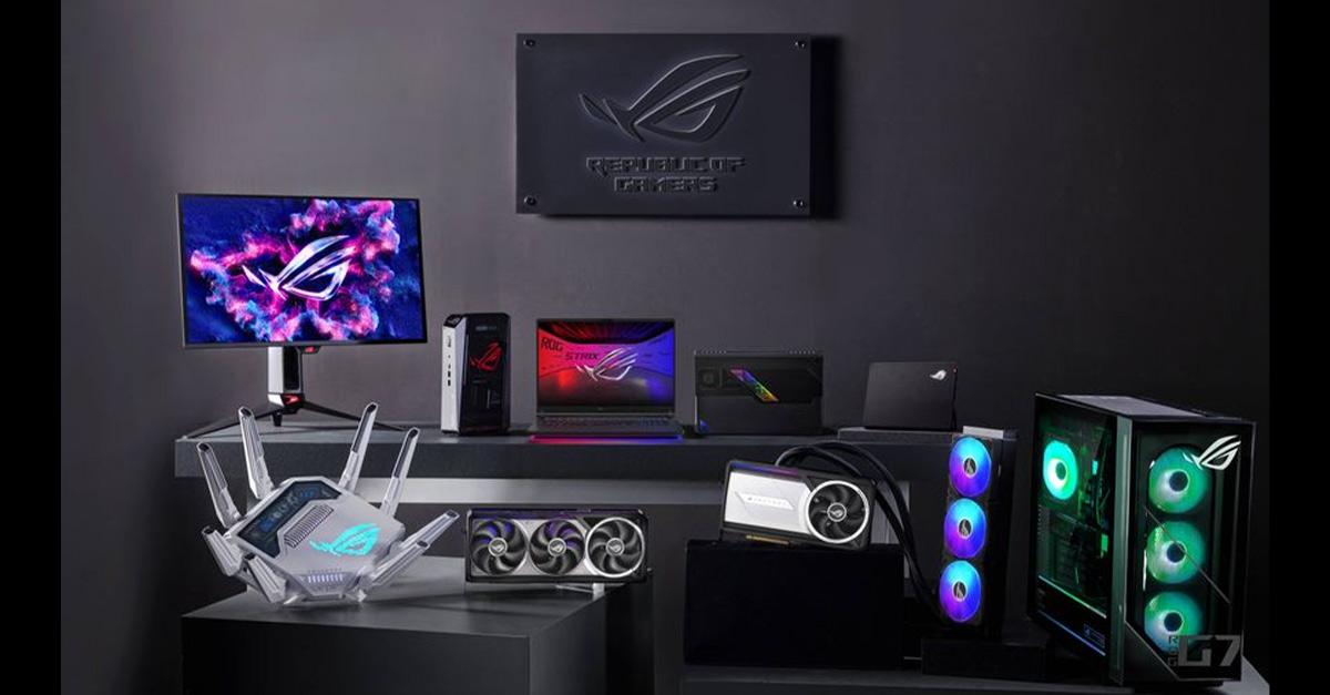 PC 品牌華碩旗下 ROG 玩家共和國將於 CES 2025 展出新一代電競產品系列。