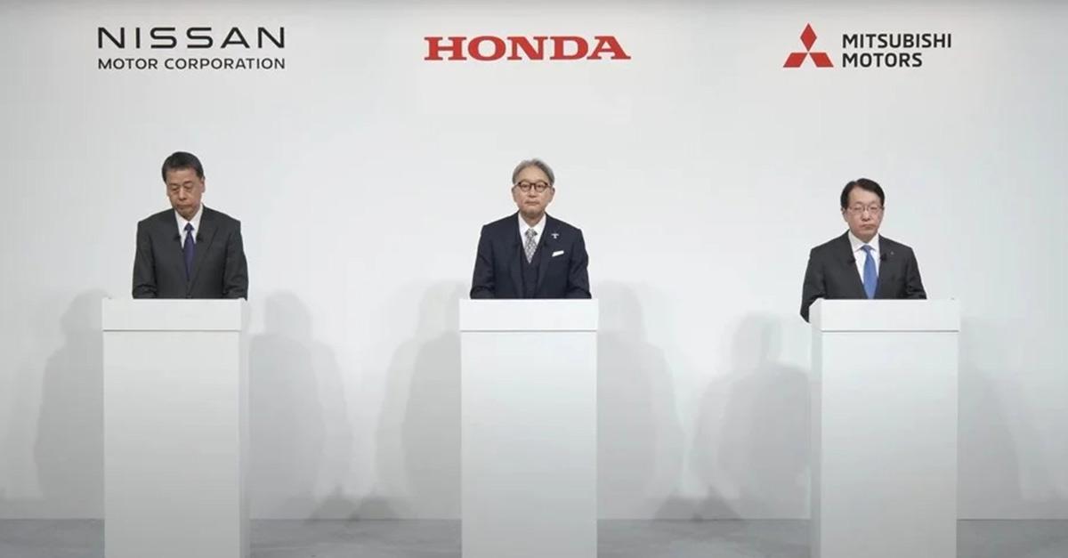 Nissan與Honda近期宣布將於2026年合併，並計畫將三菱汽車也納入其中，共同分擔開發下一代電動車和插電式混合動力車的龐大成本。（圖／取自官網）