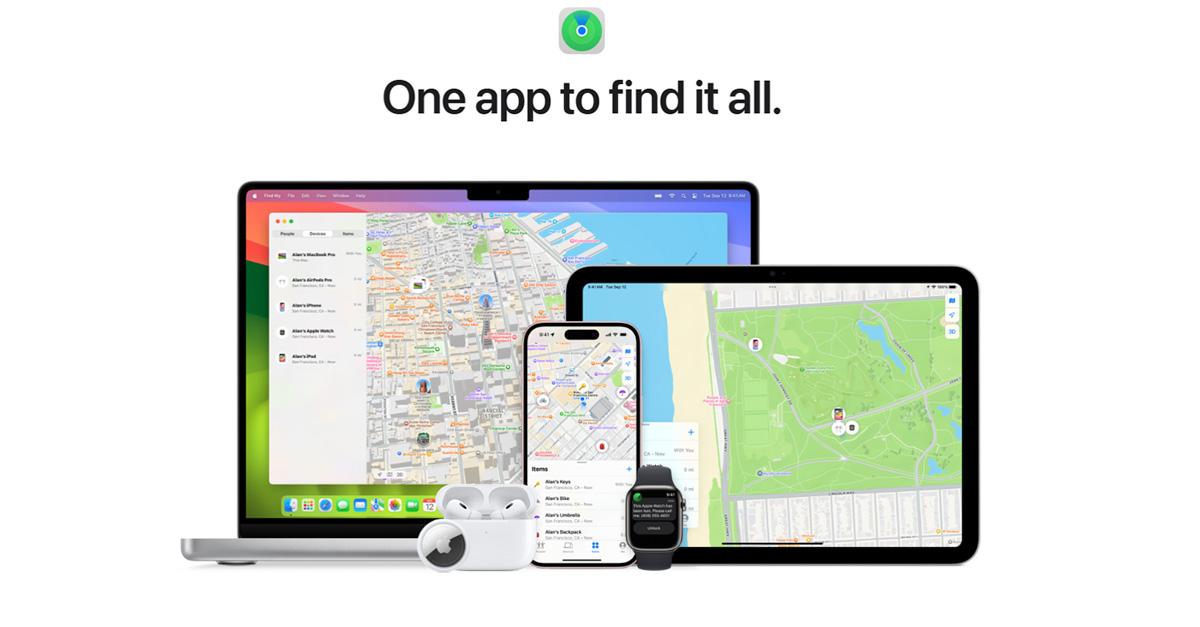 尋找（Find My）應用程式可讓您輕鬆追蹤您的 Apple 裝置