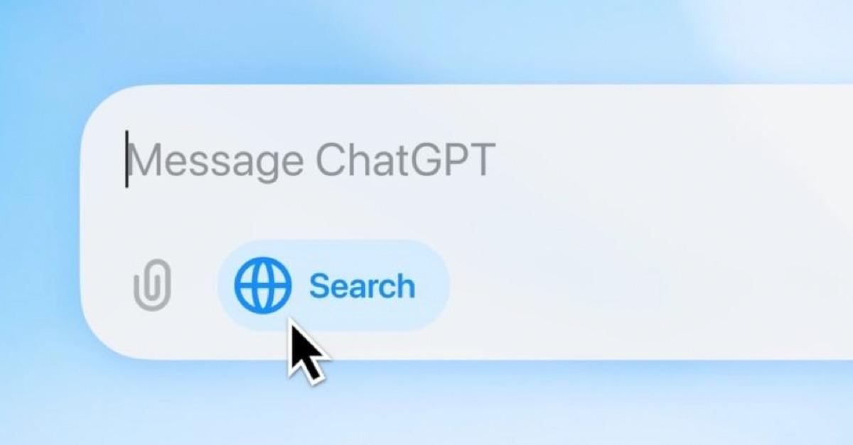 iPhone 上的 Safari 瀏覽器，現在可以選擇 ChatGPT 搜尋（ChatGPT search）做為預設搜尋引擎。