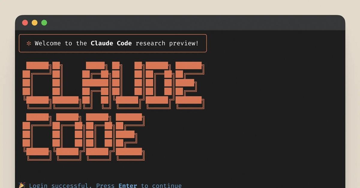 除了新模型，Anthropic也發布了名為Claude Code的「主動式程式設計工具」的研究預覽版。
