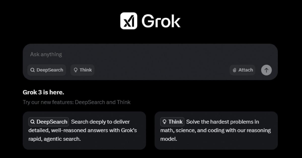 AI新創公司xAI推出的最新模型Grok 3